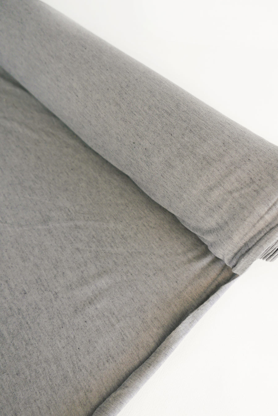 Ex-Designer | Japanese Wool Cotton Knit - Ash Grey