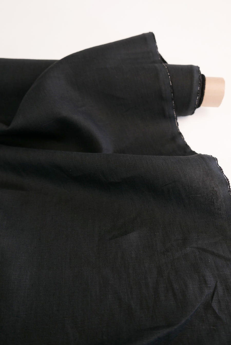 Ex-Designer | Japanese Linen - Classic Black