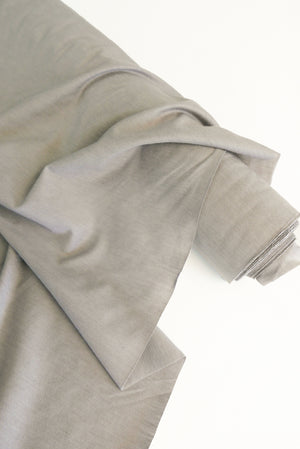 Ex-Designer | Japanese Cashmere Cotton Knit - Fog