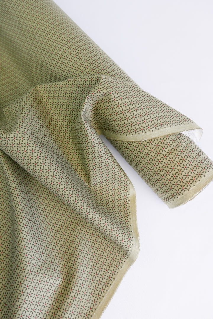 Annaliese - Printed Cotton | Spring Green