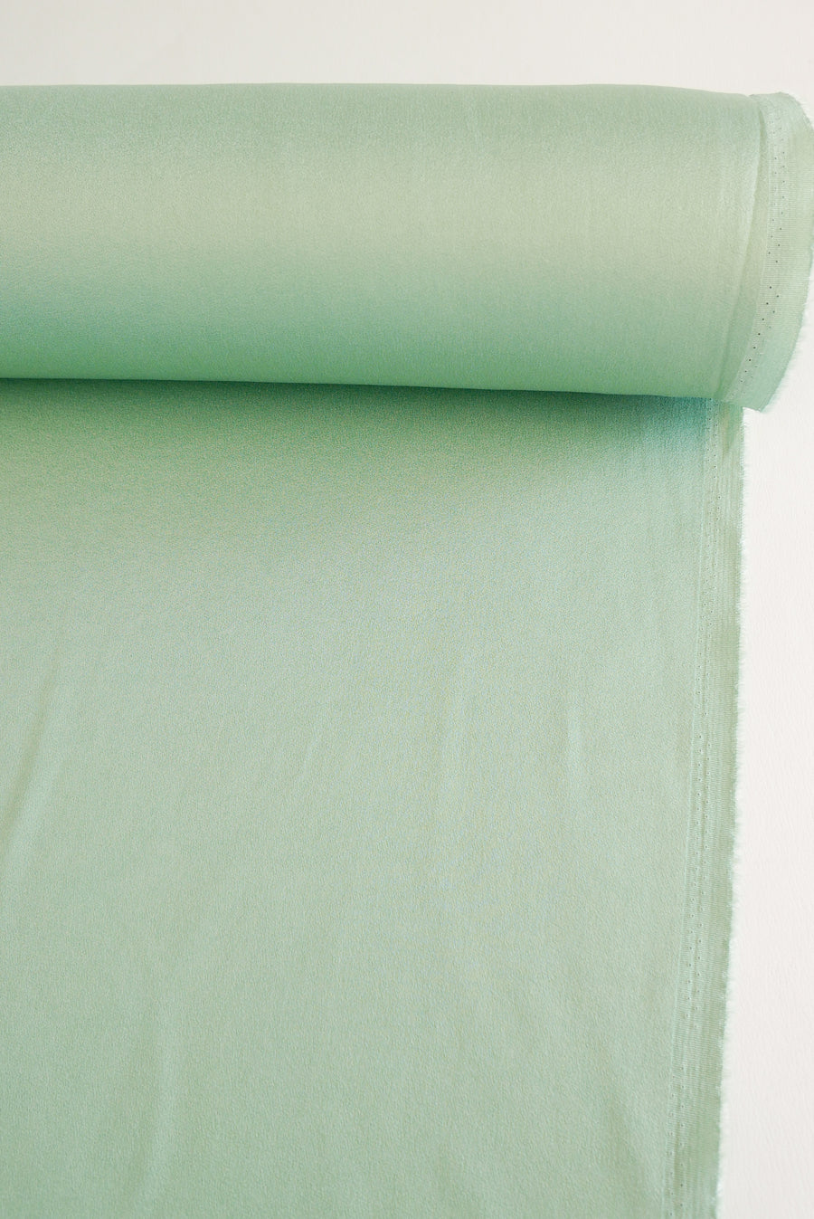 Satin Back Crepe | Seafoam