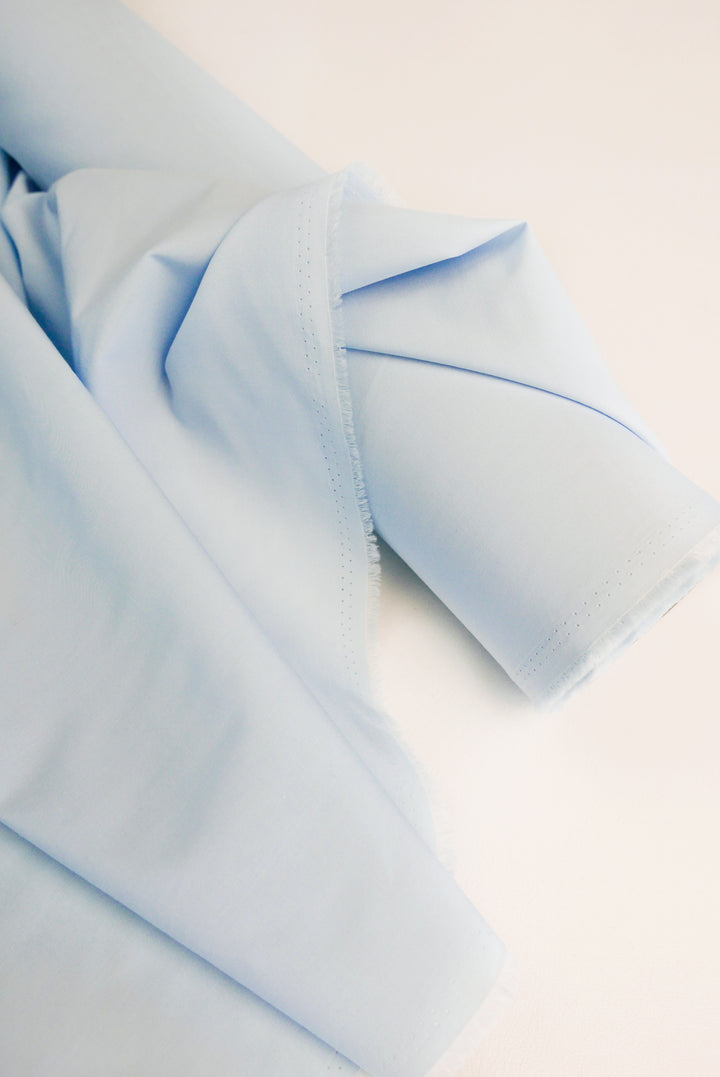 Copenhagen - Silk Cotton Shirting | Ice