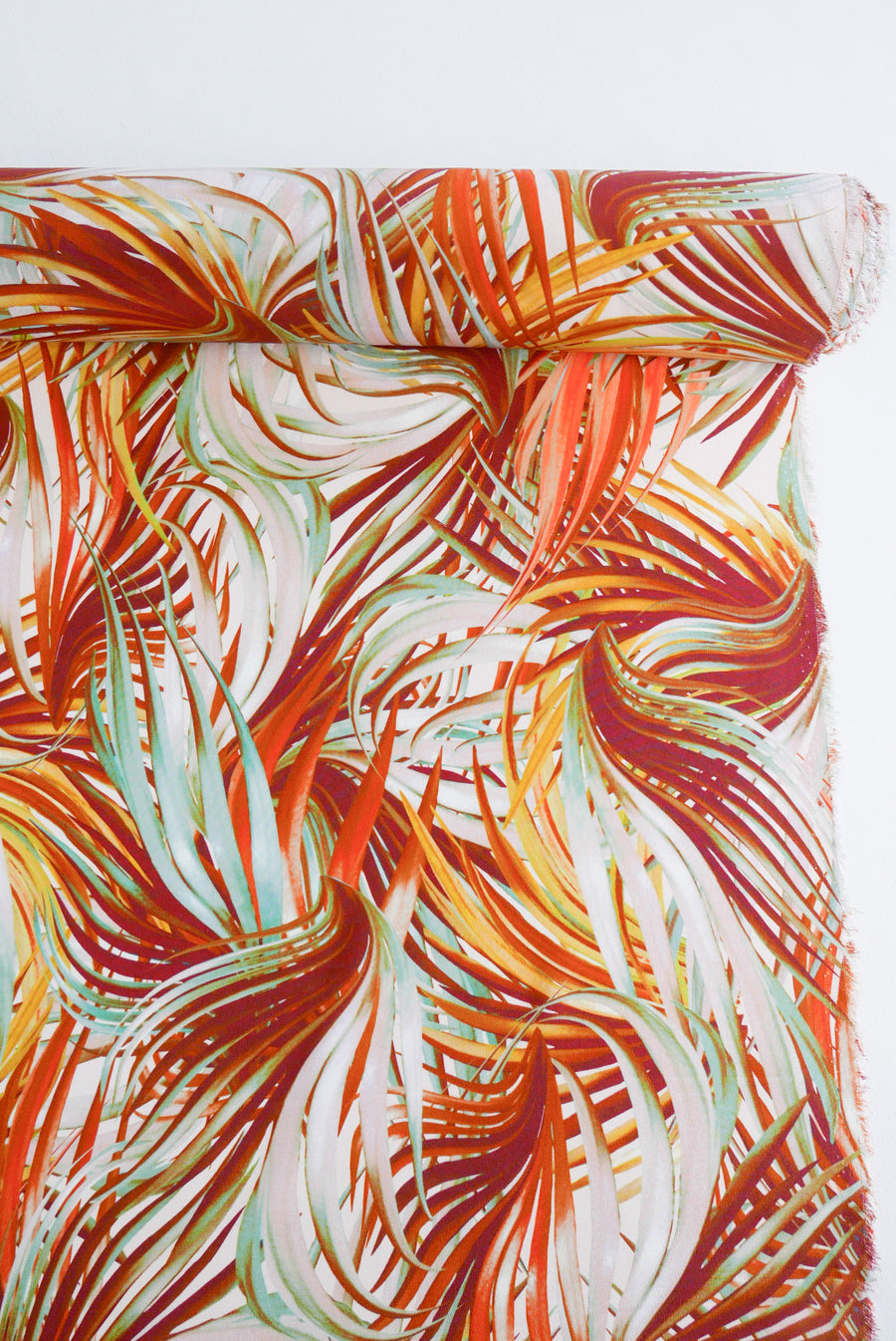 Italian Printed Silk Crepe De Chine | Sunrise