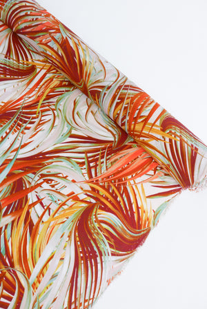 Italian Printed Silk Crepe De Chine | Sunrise