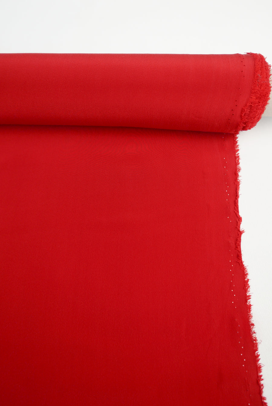 Italian Silk Crepe De Chine | Chilli (LAST CUT - 2M)