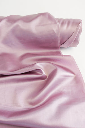 Italian Silk Cotton Sateen | Mauve