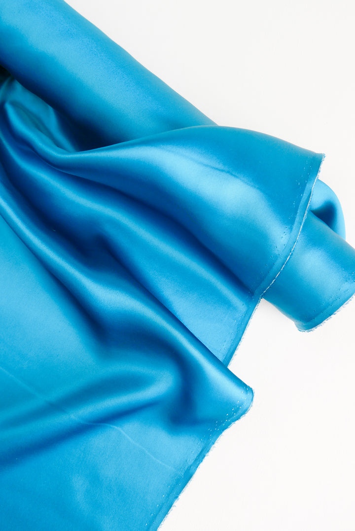 Italian Silk Satin | Azure