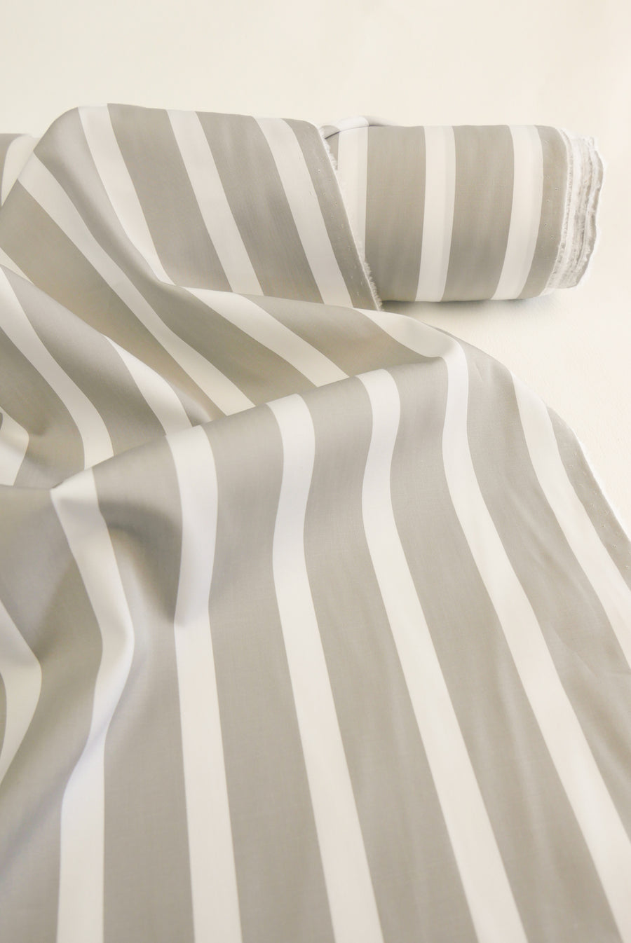 Thomas Mason - Cotton Shirting | Pebble Stripe