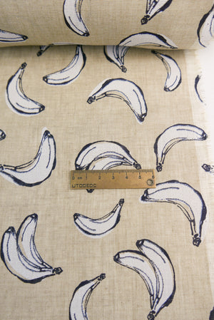 Warhol - Printed Italian Linen | Sahara