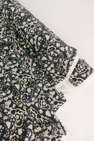 Linette - Printed Viscose Twill | Paisley