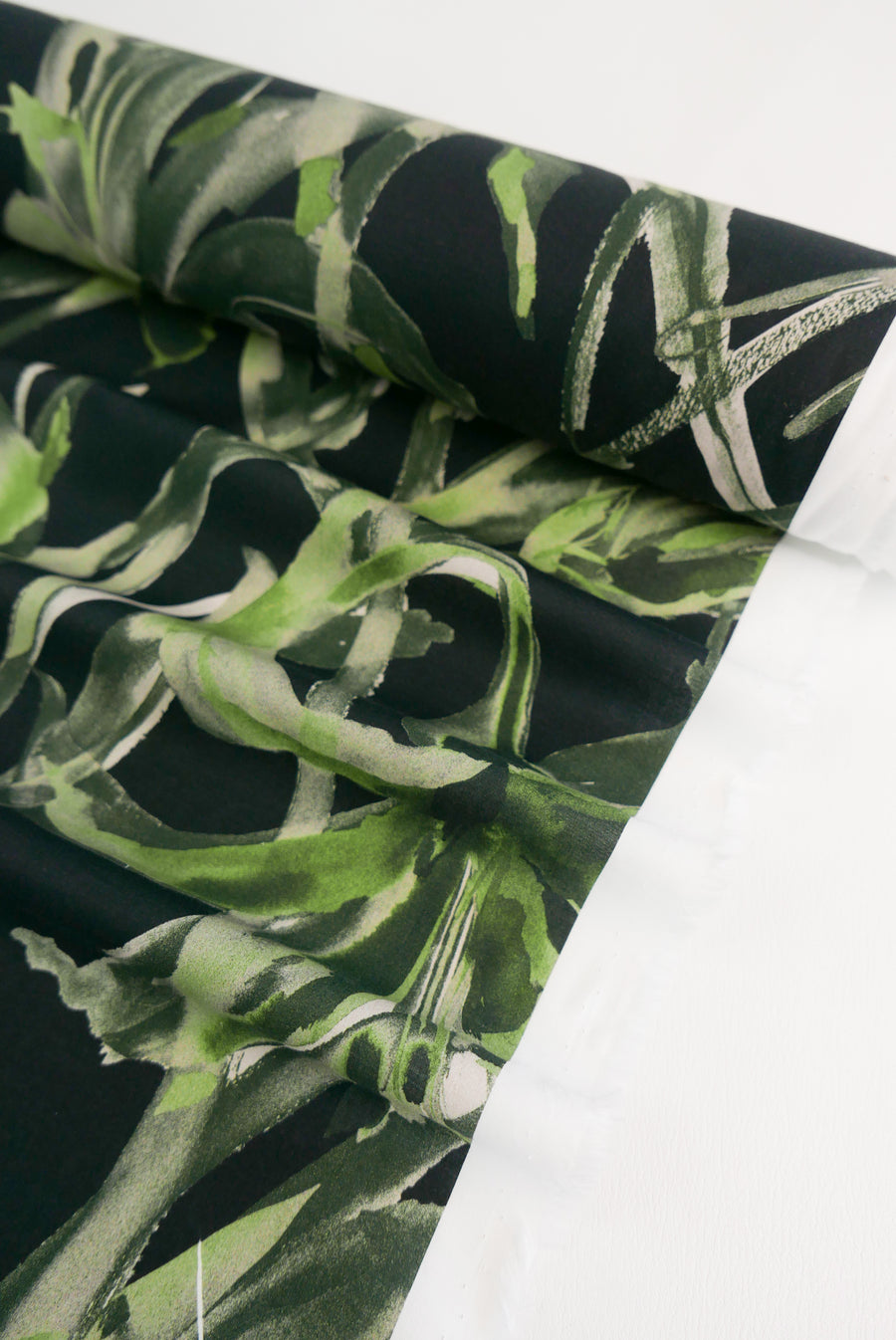 Positano - Cotton Voile | Leaf Green