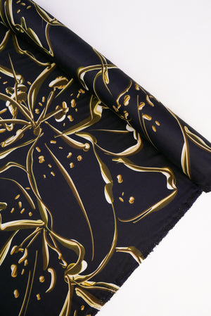 Cedric - Printed Viscose Satin | Filigree