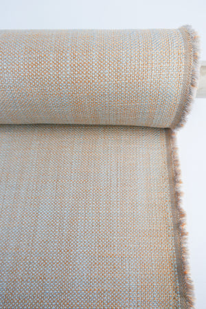 Clevedon - European Basketweave Jacquard | Clay