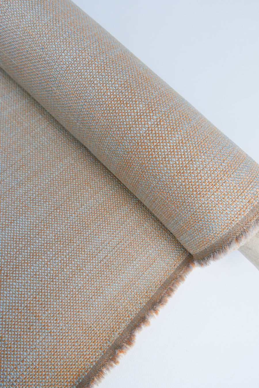 Clevedon - European Basketweave Jacquard | Clay