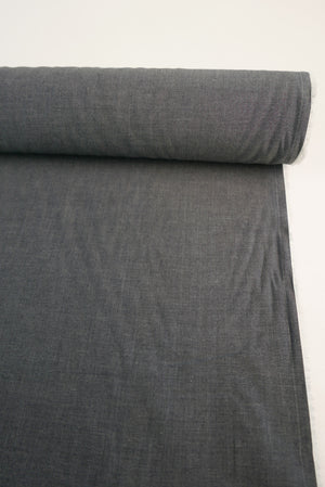 Kaihara #105 - Cotton Chambray | Charcoal