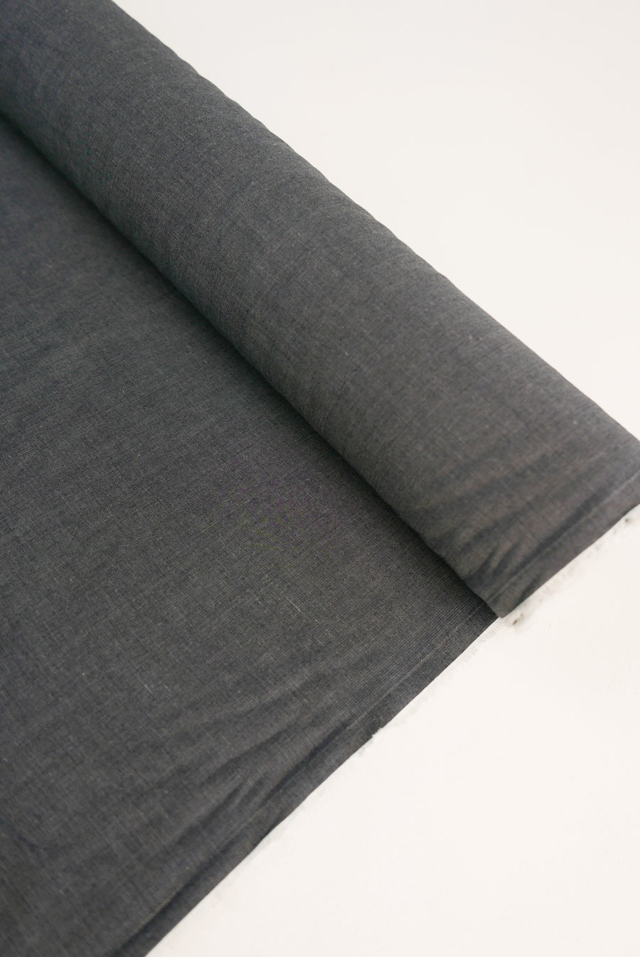 Kaihara #105 - Cotton Chambray | Charcoal