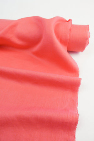 Crodino - Linen Cotton Shirting | Coral