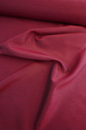 Archival German Silk Suiting | Merlot