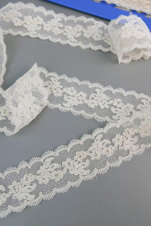 #71 Archival Dutch Chantilly Lace - 5.5cm | Cream