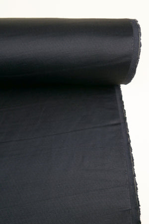 Helmut - Linen Sateen Twill | Midnight Blue