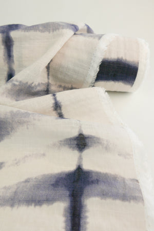 Leopold - Linen Tie Dye | Maritime Blue