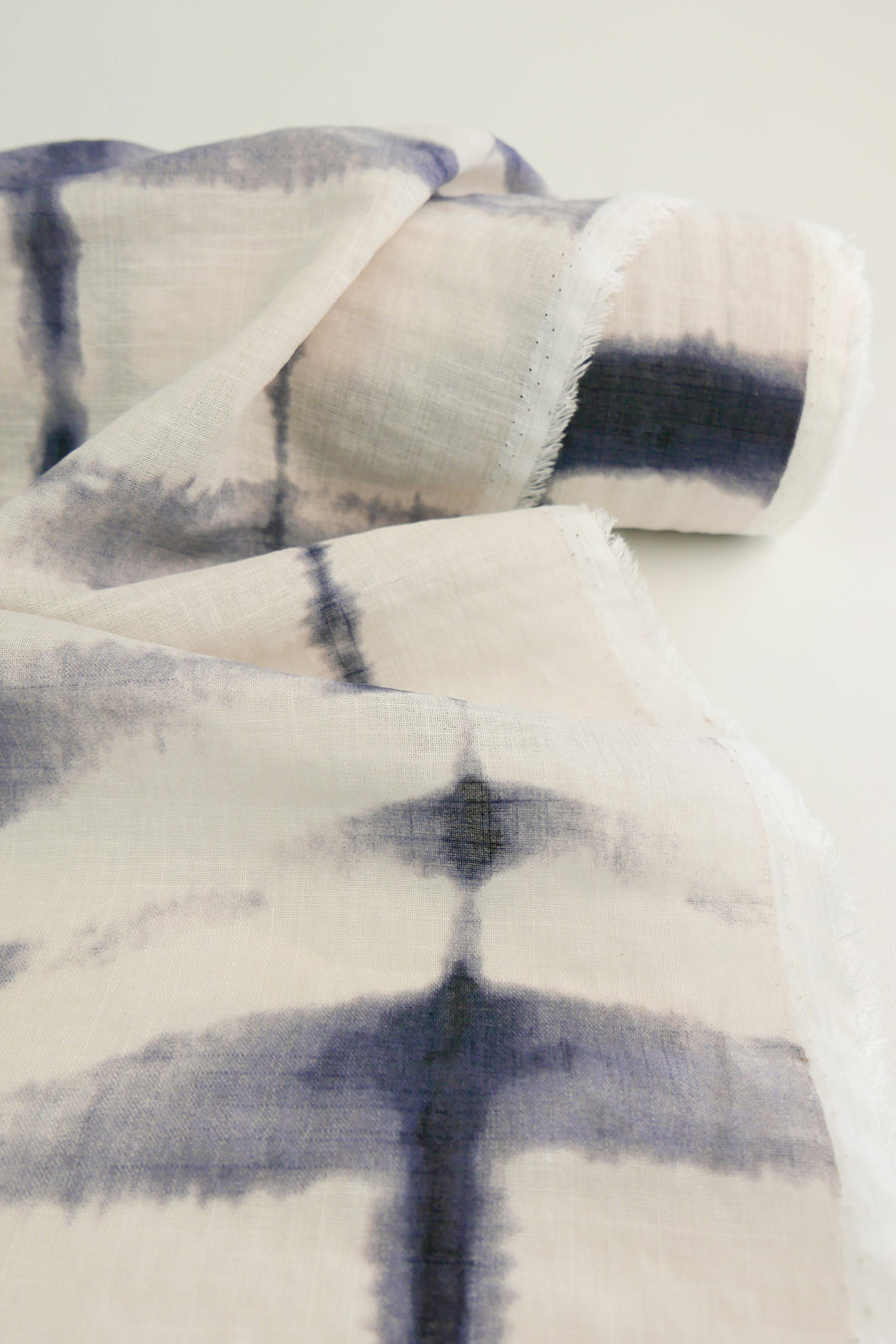Leopold - Linen Tie Dye | Maritime Blue (LAST CUT - 1.6M)
