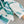 Hokusai - Linen Tie Dye | Aquamarine (LAST CUT - 1.3M)