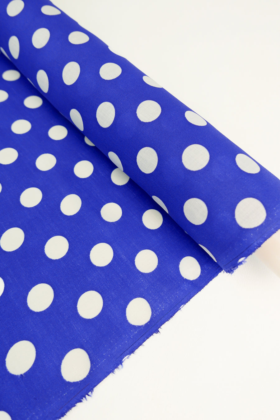 Bowie - Printed Linen | True Blue