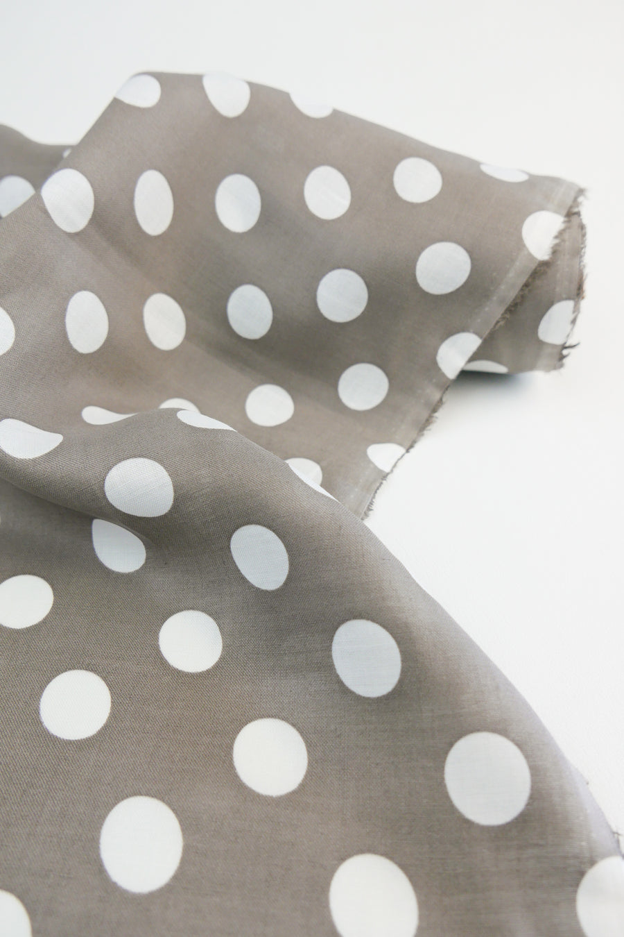 Bowie - Printed Linen | Earl Grey