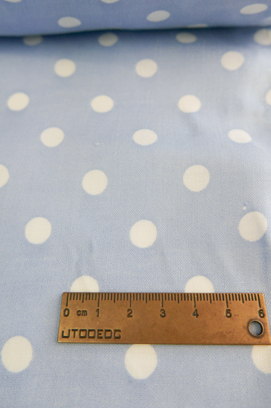 Spencer - Printed Linen | Powder Blue