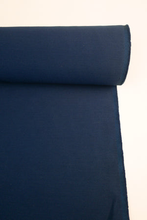 Ex-Designer Silk Faille | Deep Blue