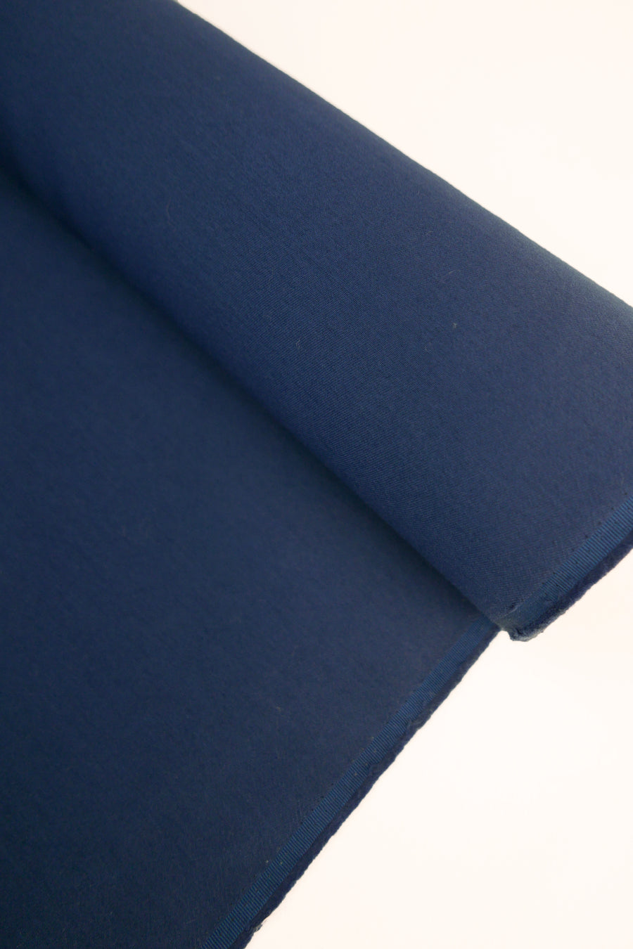 Ex-Designer Silk Faille | Deep Blue