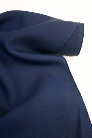 Ex-Designer Silk Faille | Deep Blue