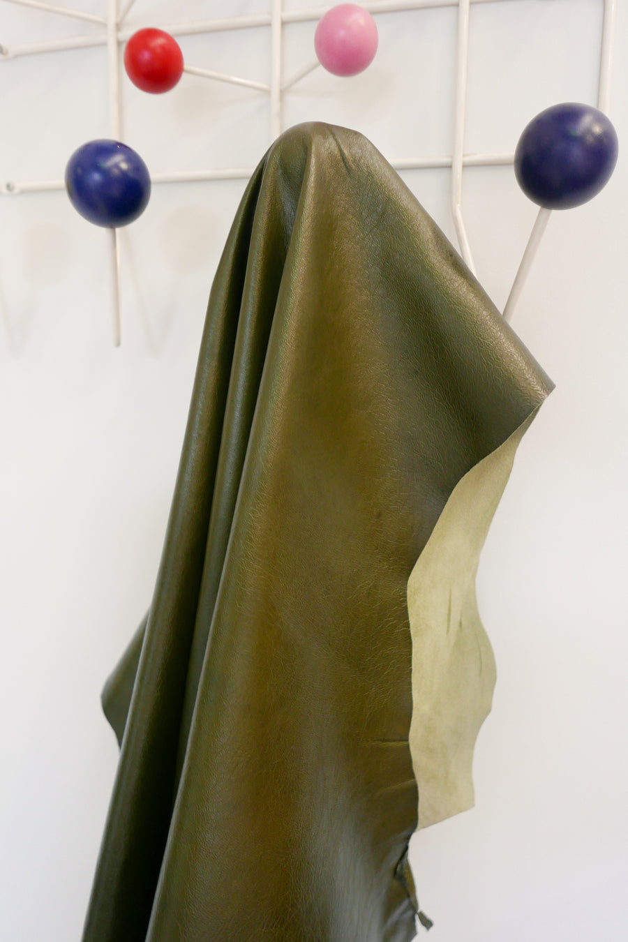 Italian Lamb Hide | Green Gloss