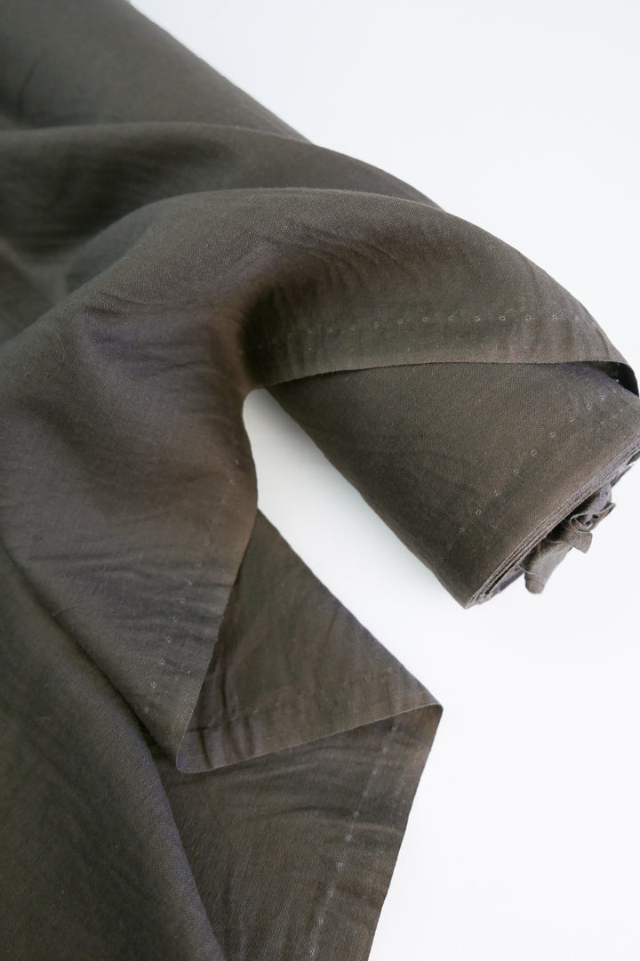 Rebekah - Yarn-Dyed Ramie | Truffle (LAST CUT - 2.3M)