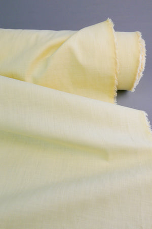 Lottie - Stretch Linen | Banana