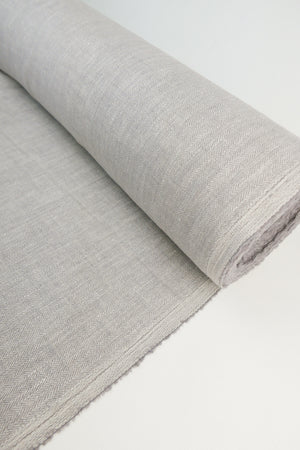 Zachary - Wool Linen Chevron | Walnut