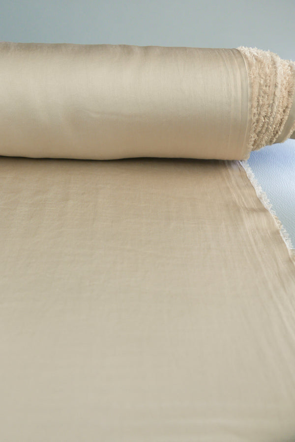 Polyester Crepe De Chine | Champagne