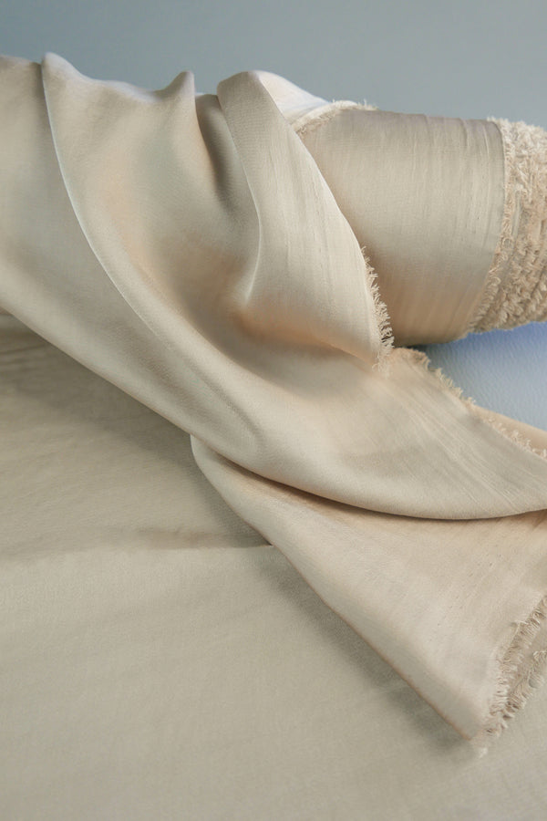 Polyester Crepe De Chine | Champagne