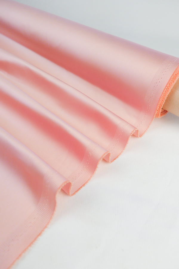 Nadine - Stretch Satin | Blush