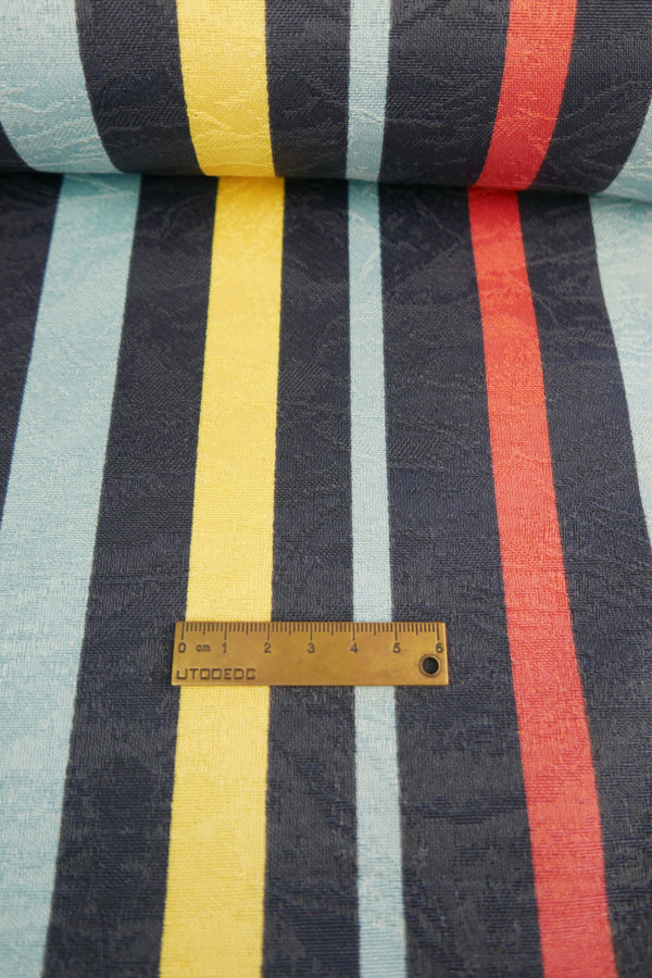 Brazilian Upholstery Jacquard | Blue Stripe