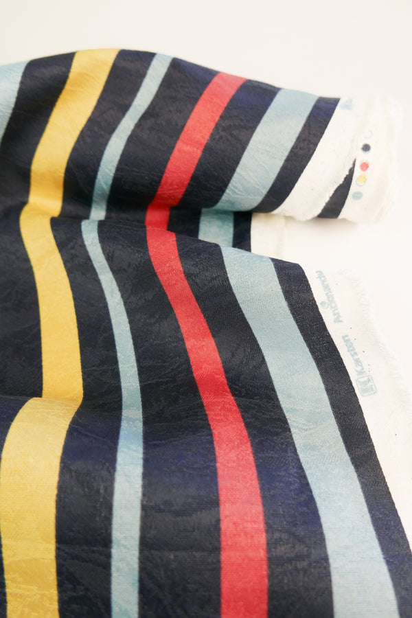 Brazilian Upholstery Jacquard | Blue Stripe