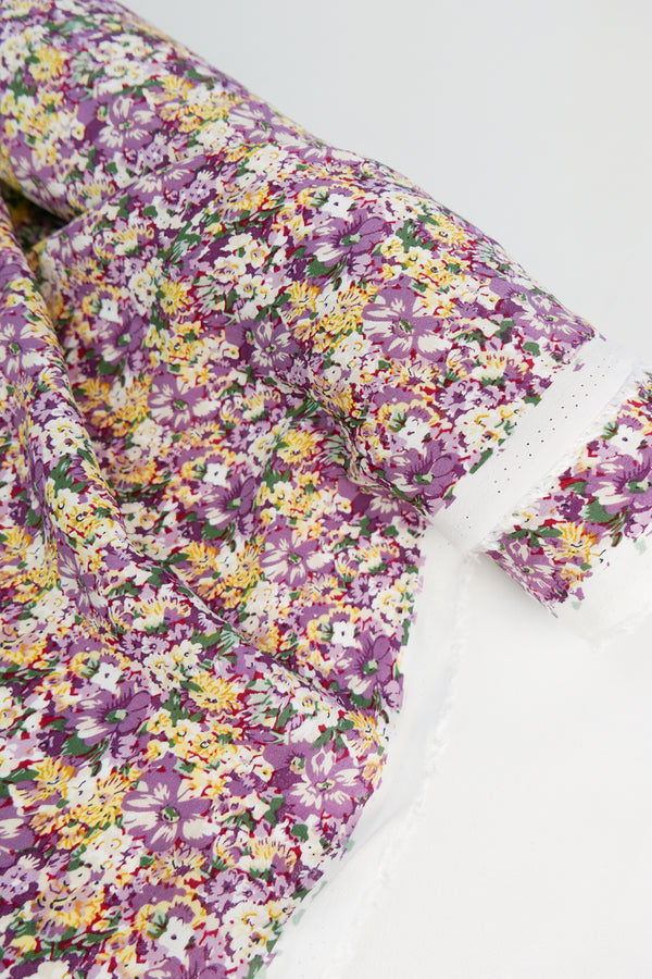 Orchid - Viscose Chirimen Crepe | Violet Garden