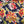 Fleur - Printed Linen Cotton | Orange Punch (LAST CUT - 3.3M)