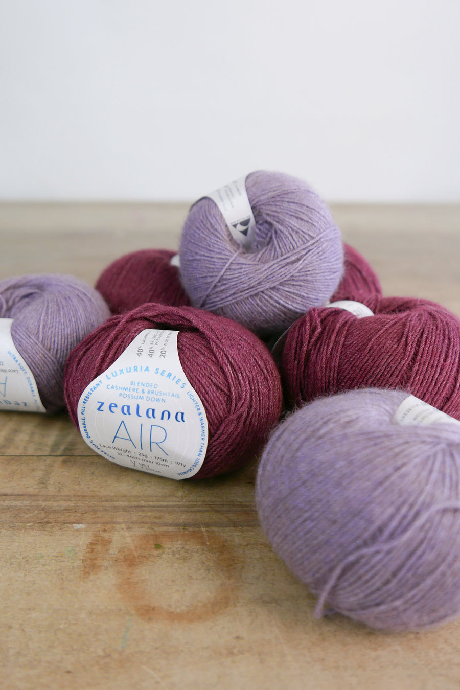 Zealana - Air | Cashmere, Possum, Silk (Lace Weight)