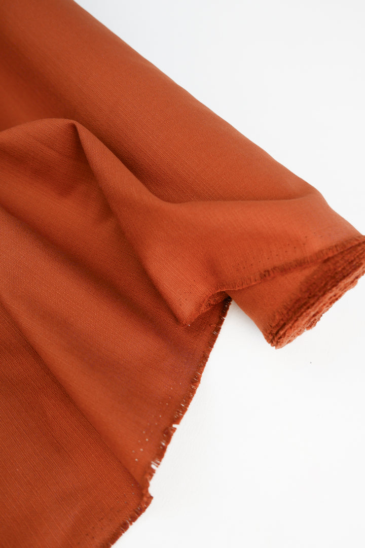 Rio - Brazilian Cotton Canvas | Brick