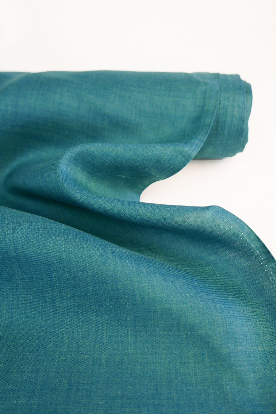 Teal - Silk Linen Melange | Ocean