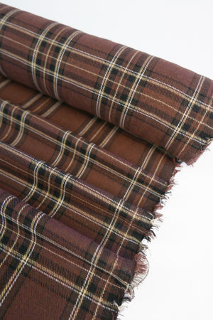 Franklin - Tartan Wool Flannel | Hot Chocolate