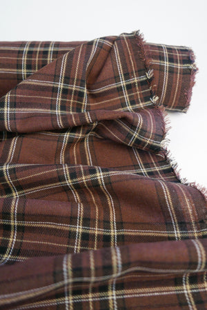 Franklin - Tartan Wool Flannel | Hot Chocolate