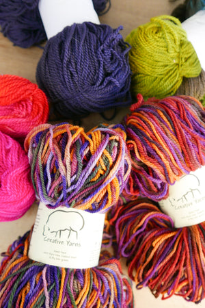 Creative Yarns - Hand Dyed NZ Wool